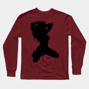 Pin Up Girl Long Sleeve T-Shirt